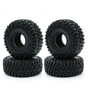 RC 자동차 1.9 인치 117mm 고무 타이어 락 크롤러 타이어 RC 자동차 TRX4 TRX6 SCX10 D90 TK300 CC01 YIKONG 4102 4103 4082