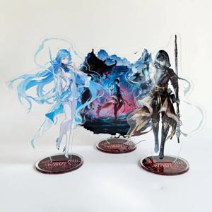 Wuthering Waves Suisui Augusta 피규어 스탠드 모델 플레이트 키 치사 아메아스 칼로타 아크릴 스탠딩 애니메이션 Iuno Cantarella 선물