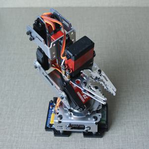6축 금속 로봇 팔 모바일 앱 제어 서보, 아두이노 로봇 팔 키트 DIY 핸드 그리퍼 로봇용 기계식 핸드 클로 포함