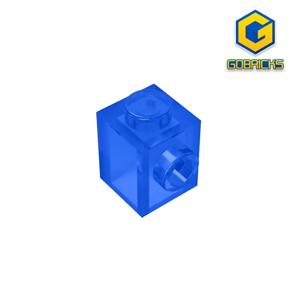 Gobricks GDS-635 브릭 1X1 W. 1 손잡이 레고 87087 어린이 DIY 교육용 빌딩 블록 기술과 호환 가능