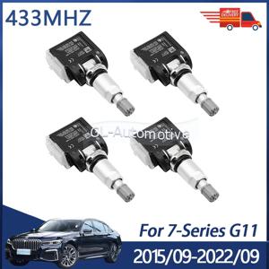 타이어 압력 모니터링 센서, TPMS 센서, 6887140 6887147, 433MHZ, BMW 7 시리즈 G11 2015-2022, 1/4PCs