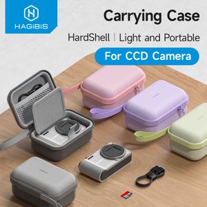 CCD 카메라용 하기비스 휴대용 케이스, 브이로그 카메라 보관 홀더, 여행용 가방, 코닥, 캐논, 소니 디지털 카메라용 하드 쉘