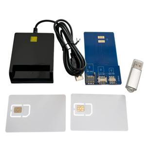 최신 LTE FDD WCDMA CCID SIM 개인화 도구 USIM 4G 보안 접촉 스마트 카드 리더기/라이터 도구 복제기