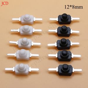 10 개/몫 12*8MM DC 30V 1A On Off 전기 토치 1208YD 자동 잠금에 대 한 미니 푸시 버튼 스위치