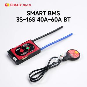 Daly Smart Lifepo4 BMS 4S 8S 16S 24S 12V 24V 48V 리튬이온 10S 36V 13S 48V 20S 72V 40A 60A 리튬 18650 배터리용 BMS