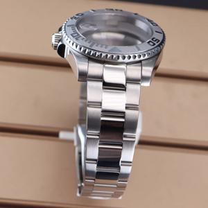 40mm 시계 케이스 20mm 팔찌 세트 세이코 Nh35 Nh36 Nh34 Eta 2824 Miyota 8215 무브먼트 28 5mm 다이얼 요트 마스터 용 사파이어 유리
