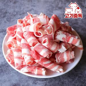 [고기중독] 미국산 3초구이 우삼겹 500g x 4팩 총 2kg