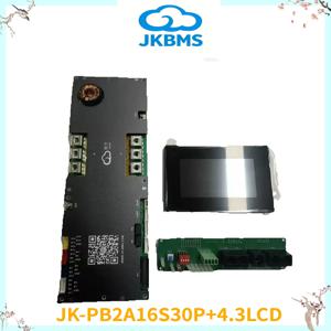 JK 인버터 BMS JK-PB2A16S30P+4.3LCD 액티브 밸런스 전류 2A 16S 24V 48V 리튬인산철 리튬이온 배터리 300A 가정용 에너지 타이창