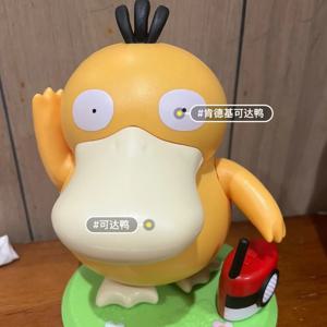 새로운 Psyduck 춤추는 노래하는 장난감 포켓몬 한정판 액션 피규어 모델 인형 장식 장난감 어린이를위한 카와이 선물