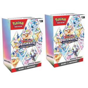포켓몬 PTCG 영어 프리즈매틱 에볼루션스 스칼렛 바이올렛 151 부스터 번들 버전 ME02 트레이너 박스 수집용 트레이딩 카드
