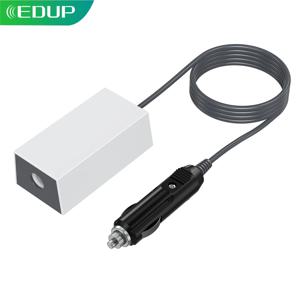 EDUP SK0136 스타링크 미니 헤비듀티 DC 전원 케이블 (12V 24V 차량용 충전 어댑터, 시거잭 플러그 코드 포함, RV 캠핑용)