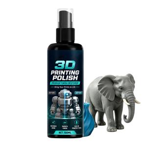 3D 프린트 광택 스프레이 100ml - PLA, ABS, PETG 모델, 미니어처 및 소품용 광택 마감, 광택 강화, 간편한 스프레이 사용