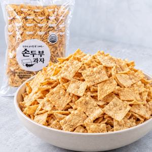 바삭고소 손두부과자 1kg / 2kg | 대용량 담백한 두부스낵