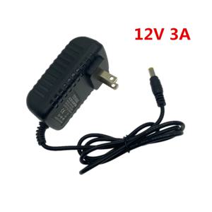 EU 플러그 AC 100-240V - DC 12V 1A 2A 3A 12W 24W 36W LED 스트립 조명용 전원 어댑터 코드 / 커넥터 포함