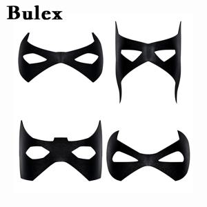 Bulex 성인 박쥐 슈퍼 히어로 나이트 나이트 그레이슨 코스프레 나이트 의상, 여성 남성 할로윈 가장 무도회 아이 마스크