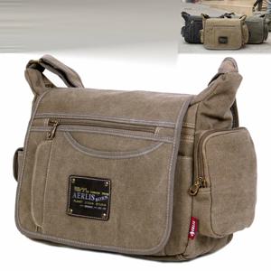남자의 빈티지 캔버스 가방 남자 캐주얼 Crossbody 가방 메신저 가방 남자 여행 숄더 가방 Bolsa Masculina