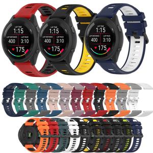 Garmin Forerunner 265 265S 255S 255 Vivoactive 3 4 Garmin Venu 2 밴드 용 스트랩 손목 밴드 용 실리콘 18 20 22mm 시계 밴드