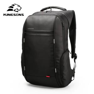 Kingsons 남자 배낭 15 ''17'' 노트북 배낭 USB 충전기 가방 십대 패션 남성 여행을위한 도난 방지 배낭