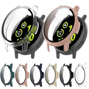 Garmin Vivoactive 5 용 2in1PC 유리 필름 케이스 Garmin Active 5 용 화면 보호기 케이스 Smart Protective Cover Frame Full Shell