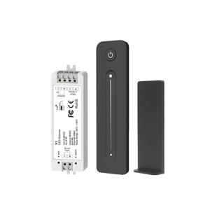 MJJC V1 LED 조광기 12V 24V 36V 5V 8A RF 2.4G 무선 터치 원격 LED 푸시 바이머 Siwtch 2835 COB 단색 스트립 빛
