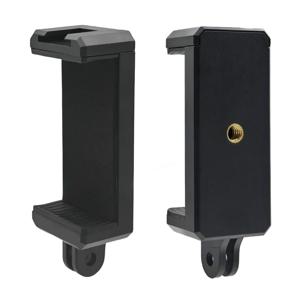 전화 홀더 클립 GoPro 스마트 폰용 콜드 슈 마운트 브래킷 어댑터 Iphone 삼각대 1/4 인치 액션 카메라 액세서리