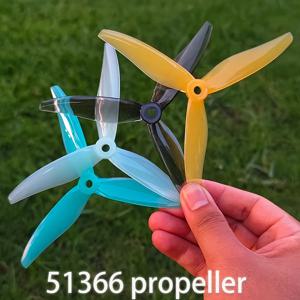RC FPV 드론용 3 블레이드 프로펠러, 2306 2207 모터 전원 부품, 5 인치, 2 쌍, 4 쌍, T51366