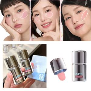 AZTK JC04 워터 투 파우더 리퀴드 블러쉬 무디드 쿨 핑크 소프트 매트 블러 내추럴 플러쉬 치크 틴트 메이크업