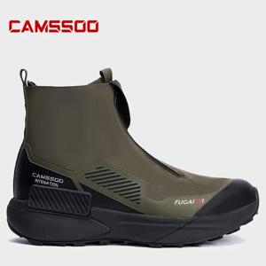 CAMSSOO 하이킹 신발 방수 남성용 겨울 아웃도어 스포츠 등산화 사냥 전술 부츠 따뜻한 하이탑 트레킹 스니커즈