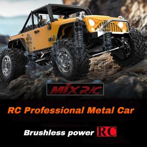MJX H12Y+ 실버 클라이밍 RC 자동차 장난감 1:12 스케일 전기 오프로드 차량 모델 원격 제어 자동차 전문 오프로드 H12Y