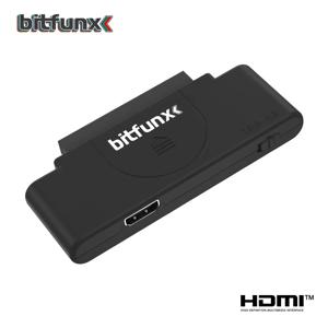 비트펀엑스 HDMI ™   PCE PC 엔진 코어 Grafx 게임 콘솔용 비디오 오디오 어댑터 RGB에서 1080P로 전환 16:9/4:3 전환 가능