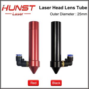 Hunst Co2 렌즈 튜브 외경 25mm 렌즈 직경 20mm FL 50.8/63.5/101.6mm CO2 레이저 절단 조각 기계용