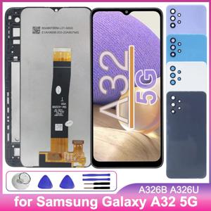 삼성 갤럭시 A32 5G용 TFT 디스플레이 LCD 디스플레이 터치 스크린 디지타이저 어셈블리 갤럭시 A32 5G A326B A326U A326W A326K용