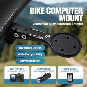 Syncros Fraser 또는 Creston IC 조종석용 알루미늄 합금 컴퓨터 마운트 GoPro/Garmin/Bryton/Wahoo 마운트