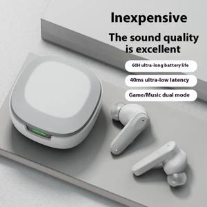무선 이어폰 Xiaomi True Stereo Sound 헤드셋 용 Bluetooth HD 통화 헤드폰 마이크가있는 스포츠 게임 음악 이어폰 이어 버드