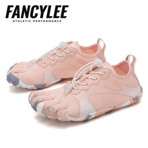 FANCYLEE 여성 파이브 핑거스 신발 전문 베어풋 슈즈 바이오닉 제로 드롭 미니멀리스트 헬스장 트레이닝화 데드리프트 스쿼트 운동화 실내 피트니스 슈즈 스니커즈 36-41 Sport