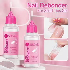 UR SUGAR 15ml 네일 디본더 솔리드 글루 젤 리무버 빠른 용해액 가짜 팁 프레스온 네일 매니큐어 인조 네일 도구