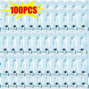 100개입 3ml 멸균 개별 포장 인슐린 카트리지 카세트 병, 일회용 인슐린 주사 펜 슬리브