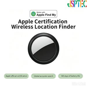 JSPTEC 에어태그 블루투스 GPS 트래커 IPX 5 방수 스포츠 추적기 노인, 어린이, 애완동물 찾기용 미니 파인더 (애플 제품 호환)