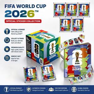 파니니 2026 FIFA 월드컵 스티커 팩 파니니 축구 카드 파니니 카드 축구 기념품 컬렉션 풋볼 카드 (재고 있음)