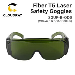 Cloudray 1064nm 보호 고글 스타일 B 레이저 안전 고글 850-1300nm OD6+ CE(섬유 레이저용)
