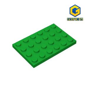 Gobricks GDS-520 플레이트 4x6 레고 3032 어린이 DIY 교육용 입자 Moc 부품과 호환 가능