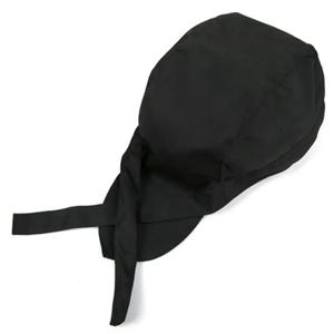 1PC 셰프 주방 모자 남녀 공용 셰프 웨이터 유니폼 캡 요리 베이커리 바베큐 그릴 레스토랑 요리사 작업 모자 리본