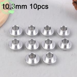 (BBQ4)10Pcs 10.3MM 알루미늄 스케이트보드 스쿠터 베어링 스페이서 롤러 스케이트 부품용 스케이트 휠 교체 베어링 부싱