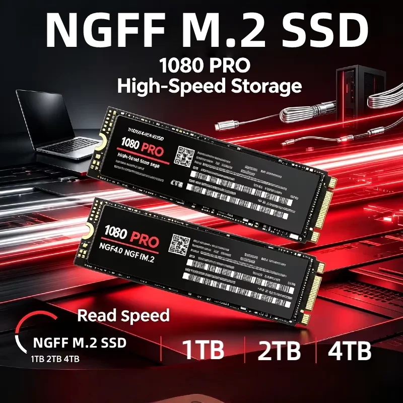 1080PRO M.2 NGFF SSD, 2TB, 내장형 솔리드 스테이트 드라이브, 고속, PC, 노트북, 게이밍 데스크톱, 프로 코어, 초고속, 신제품. 최고