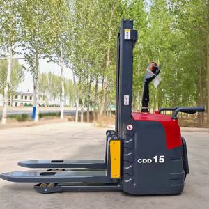 1.5~2톤 전기식 스태커 트럭, 2000kg 적재량, 3m 리프트 높이, 배터리 구동, 팔레트 지게차, 중장비, 창고용 기계