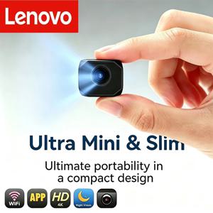 Lenovo 4K HD 와이파이 카메라 앱, 핫스팟 기능, 원격 모니터링, 휴대용 캠코더, 가정용 보안 감시, 실시간 영상 확인, 스마트 카메라