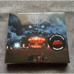 프리미엄 헤비메탈 밴드 라이브 공연 오디오 CD, 빈티지 콘서트 무대 장면 아트 커버 디자인, 오디오 애호가를 위한 록 음악 디스크