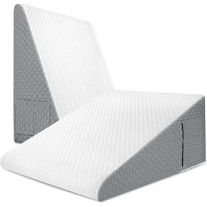 수술 후 산성 역류를 위한 웨지 베개 침대 옆 기숙사 사무실 에어 레이어 폼을 위한 삼각형 높은 베개