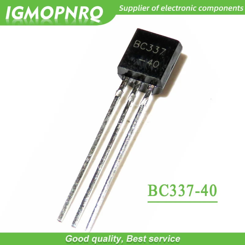100PCS BC337-40 TO92 BC337 TO-92 NPN 범용 트랜지스터 신규 및 기존 IC