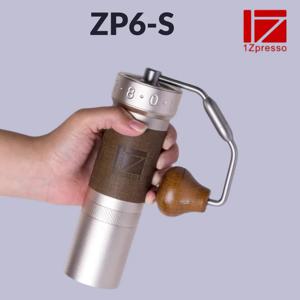 1Zpresso ZP6 S 특수 수동 커피 그라인더 48mm 버 미세 조정 메커니즘은 주로 푸어오버용으로 설계되었습니다.